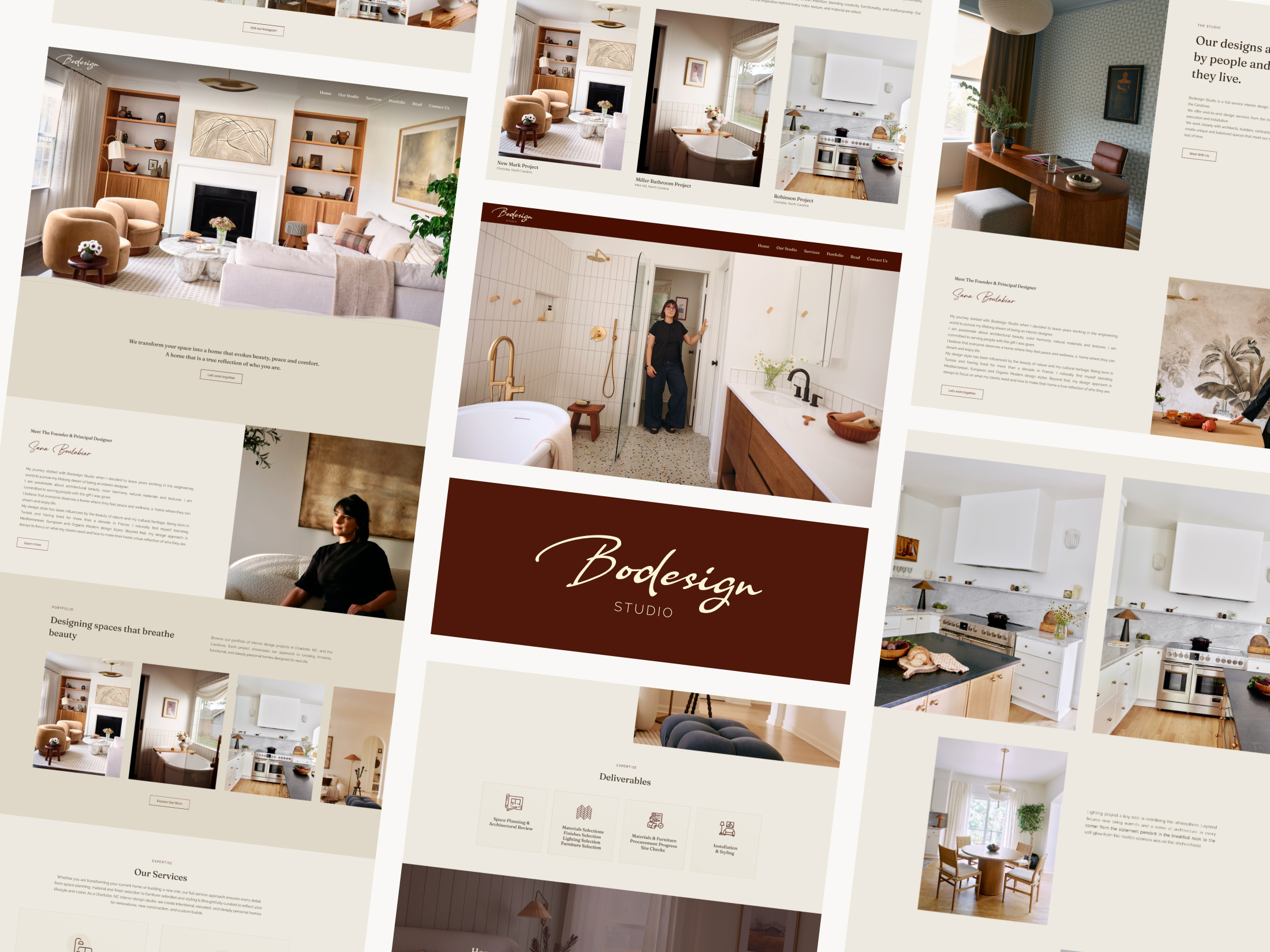 cover Bodesign Studio website redesign & development
